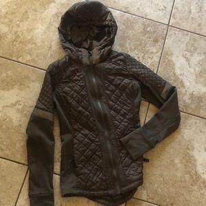 Atleta army green athletic jacket